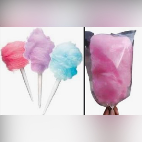 Combo of pack of sweet & delicious 1 Cotton candy & 2 Pepero white cookie sticks - Picture 3 of 9